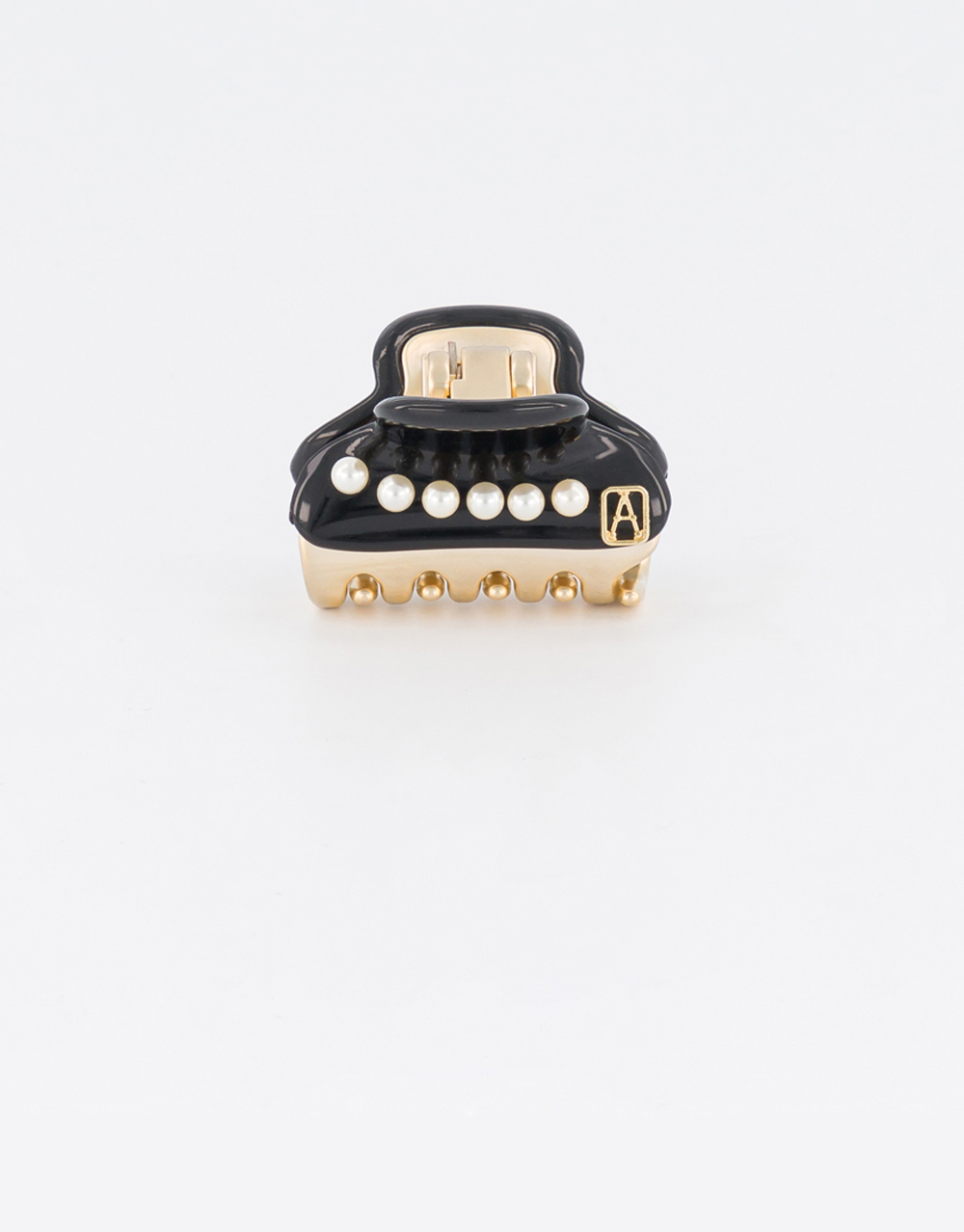 Alexandre de Paris regular jewel hair clip Pince Vendôme Perlée