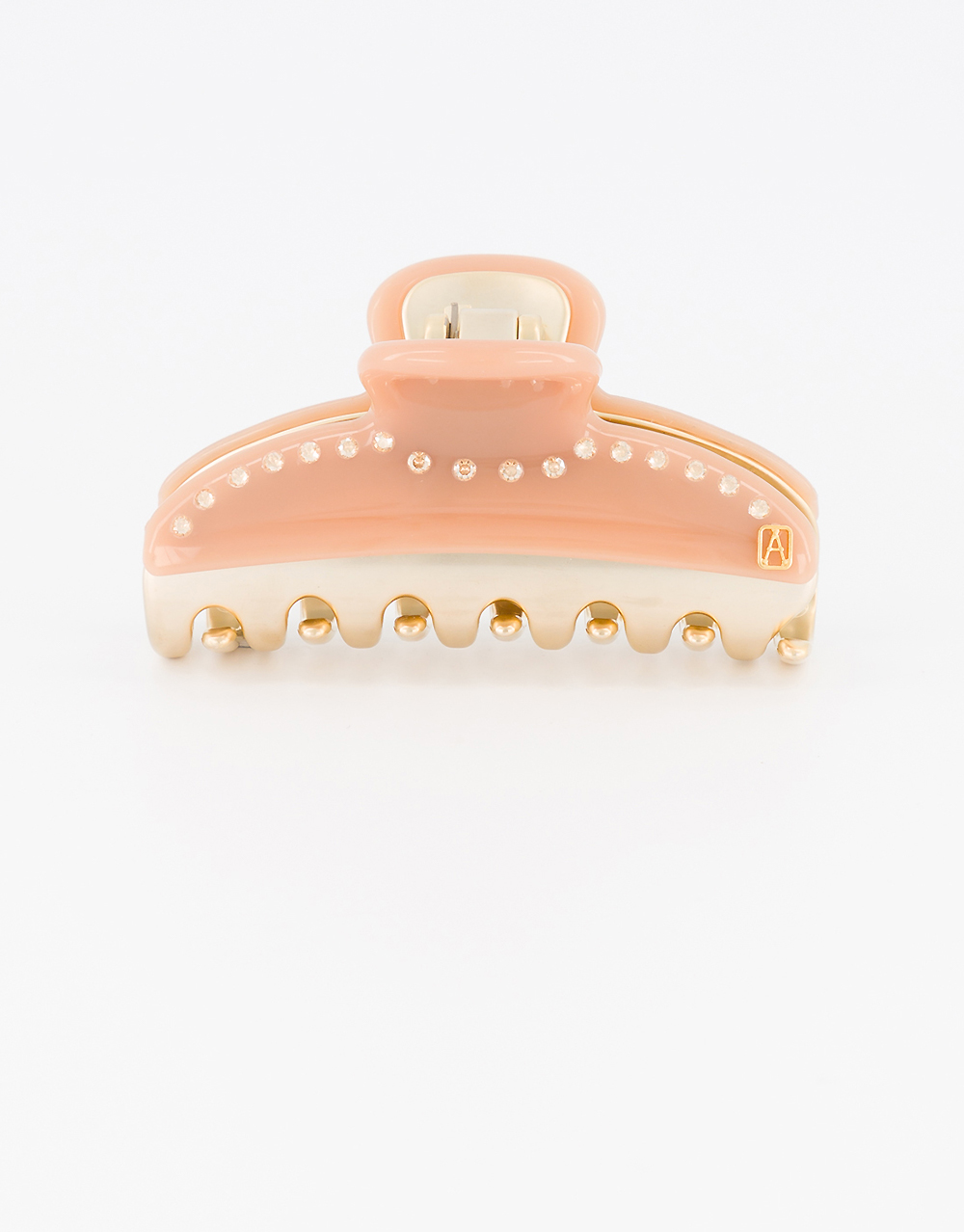 ヘアアクセサリー ALEXANDRE DE PARIS VENDOME CLIP Alexandre de Paris regular golden jewel hair clip Pince Vendôme Éclat