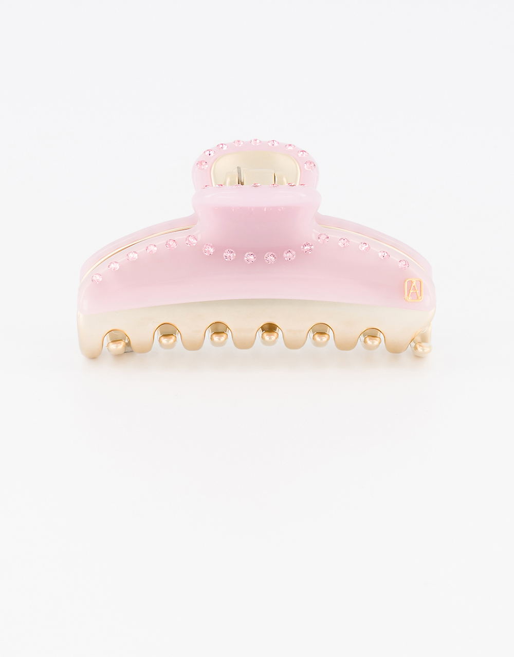 Alexandre de Paris regular golden jewel hair clip Pince Vendôme Éclat