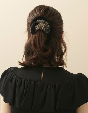 Scrunchies and hair ties - Alexandre de Paris E-Shop